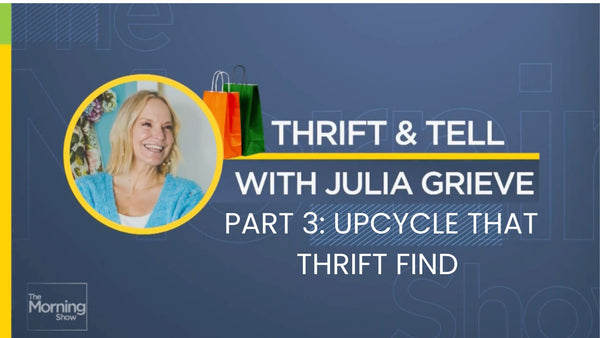 Thrift Flip 3: Thrift Magic, Restoring Books, Silverware, Leather and More with The Morning Show Global National