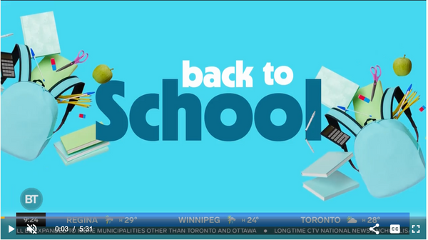 Making Litterless Lunches with Breakfast Television