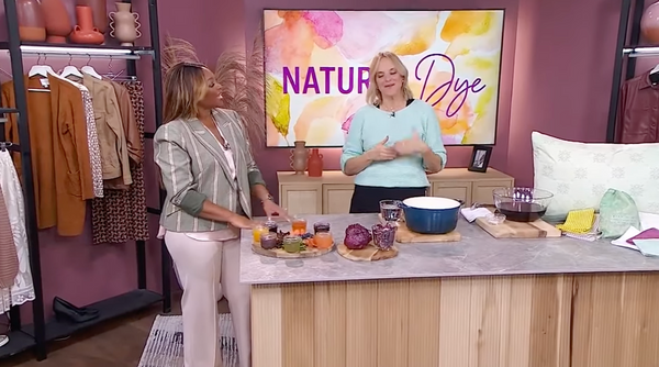 8 Fabric Dyes Made With Food Scraps with Cityline