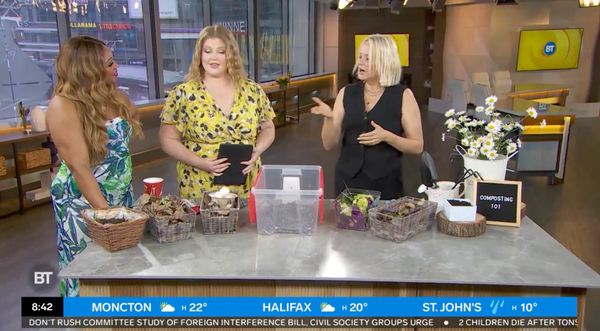 Composting 101 with Breakfast Television