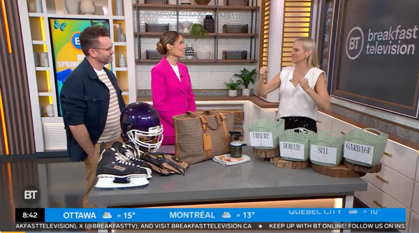 Tips to Clear and Sell Your Clutter with Breakfast Television